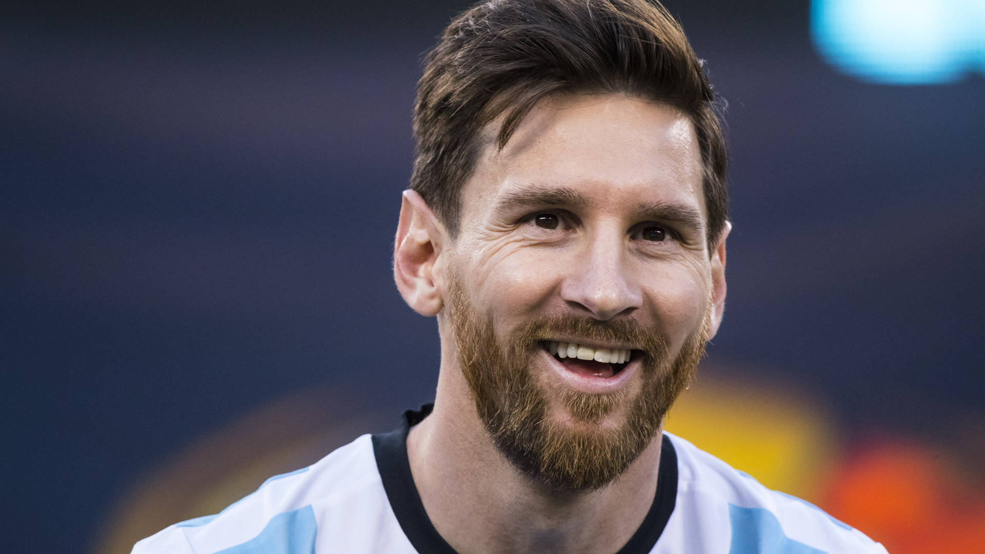 Grin Messi 4k Ultra Hd Background