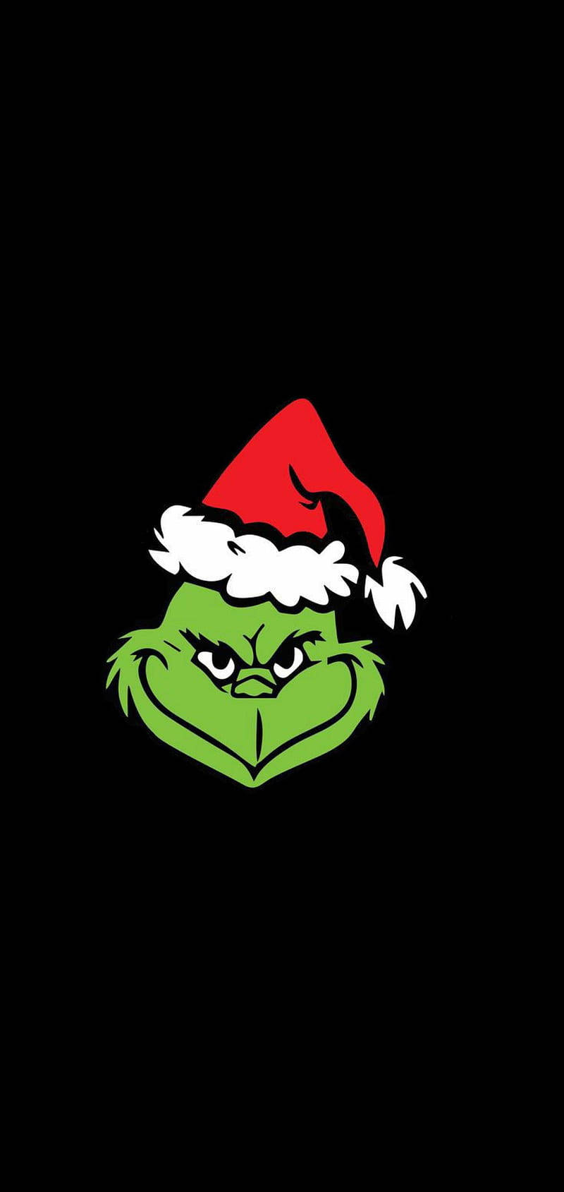 Grinch Head Icon Background