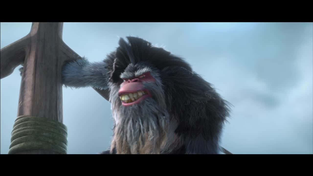 Grinning Captain Gutt From Ice Age Continental Drift Background