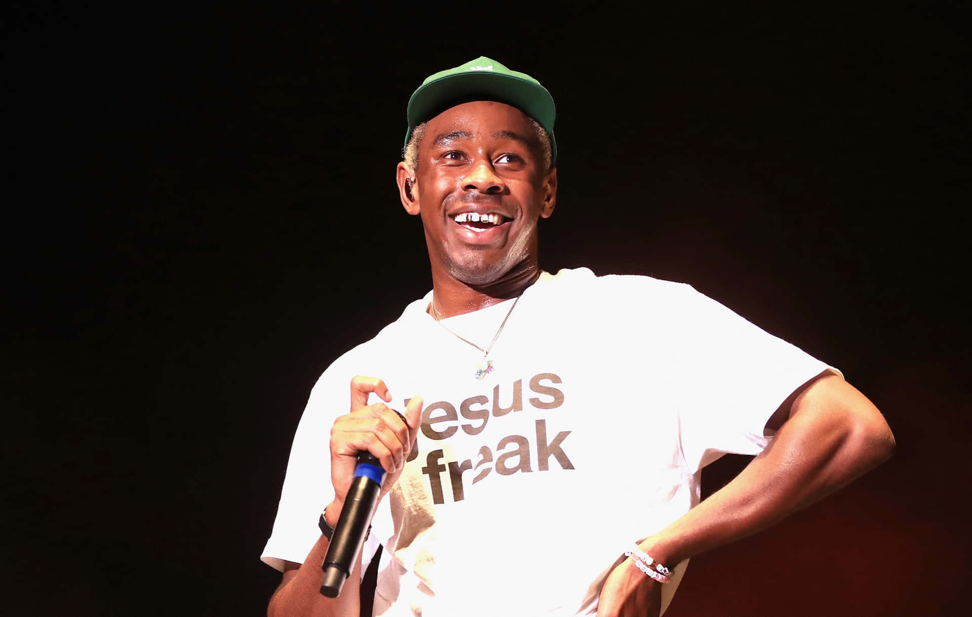 Grinning Tyler The Creator Pfp