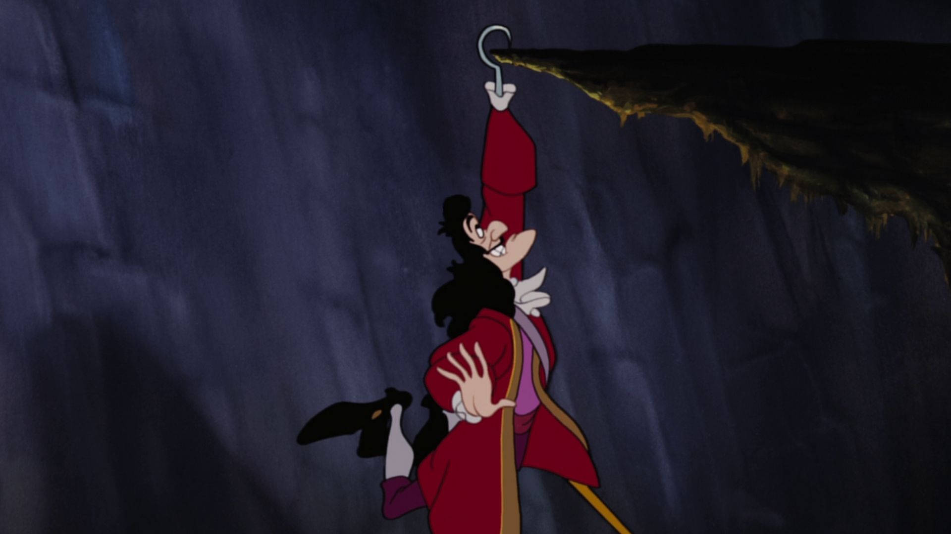 Gripping Captain Hook Background