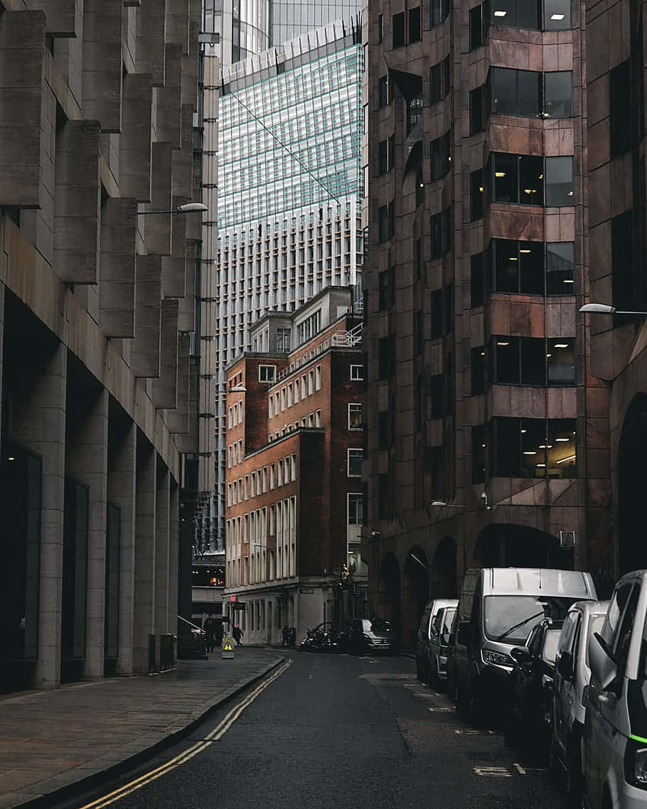 Gritty Buildings Background