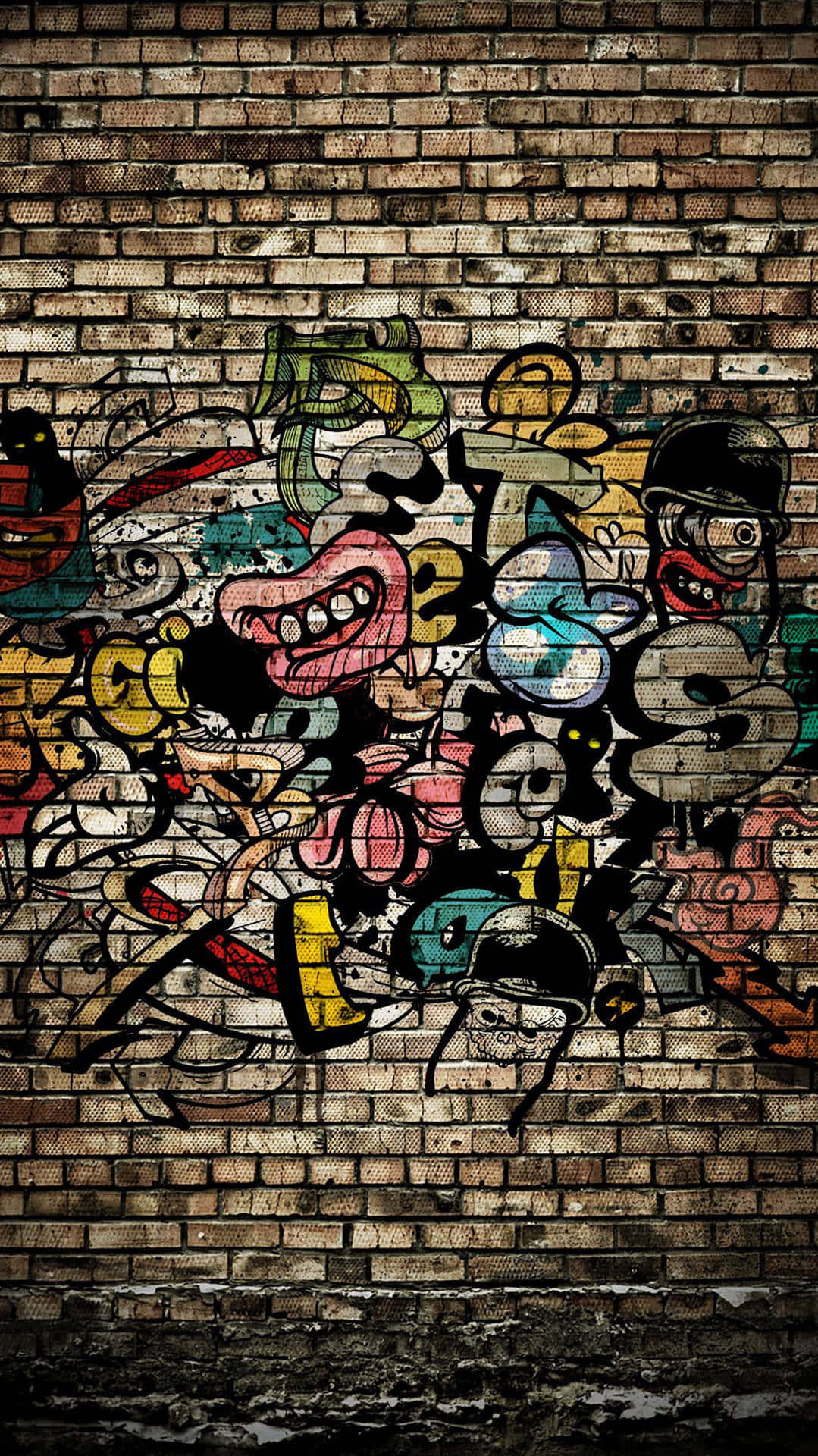 Gritty Graffiti Background