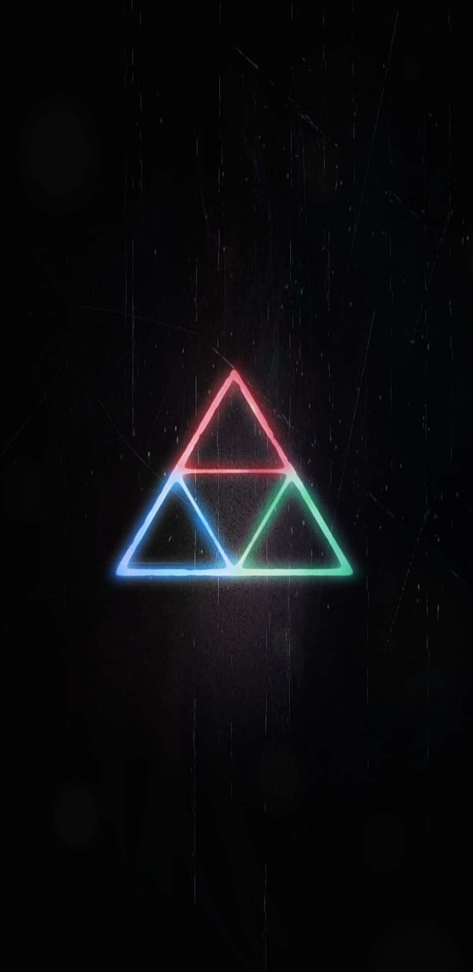 Gritty Triangle Background