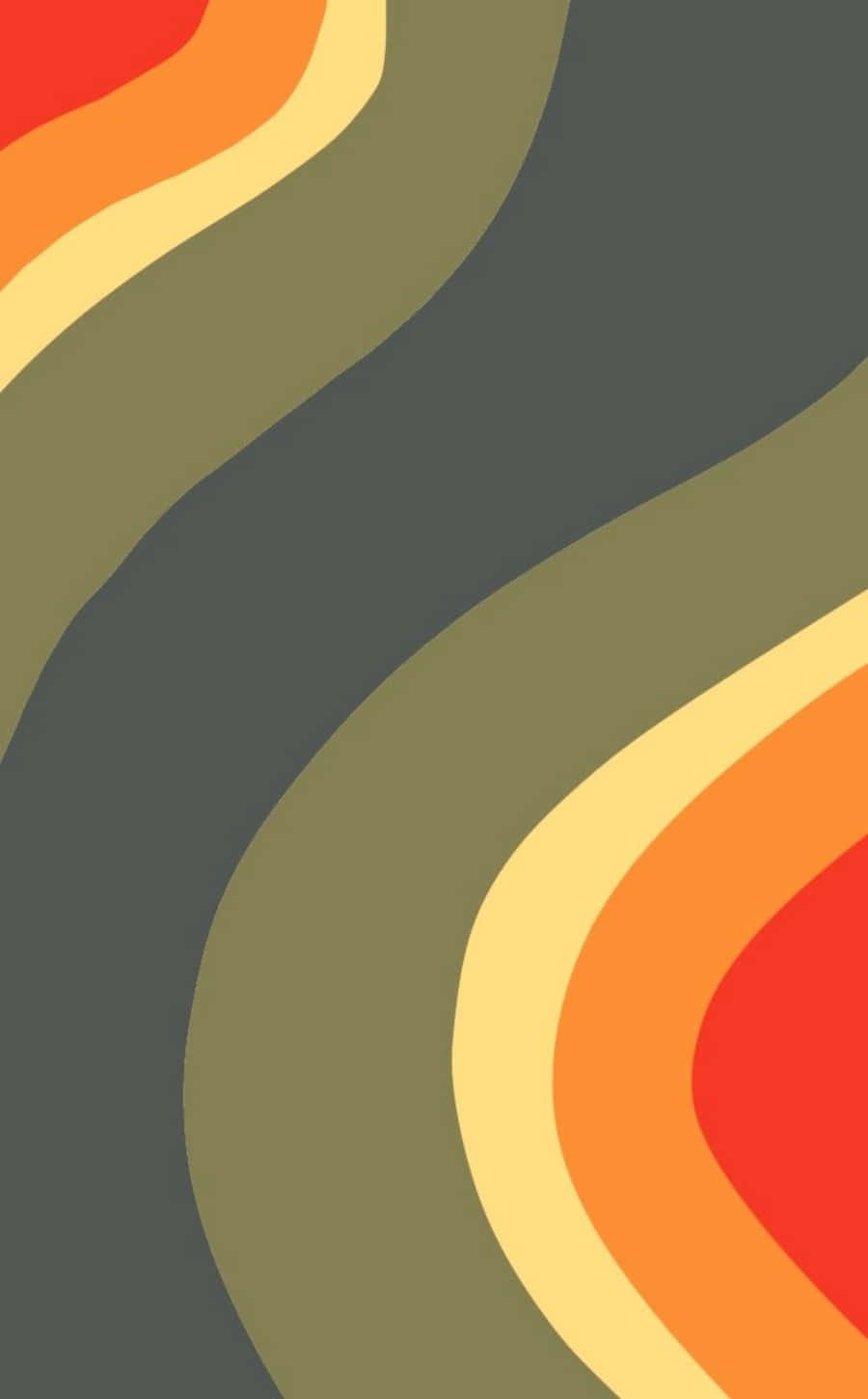Groove To Retro Music With Colorful Style Background