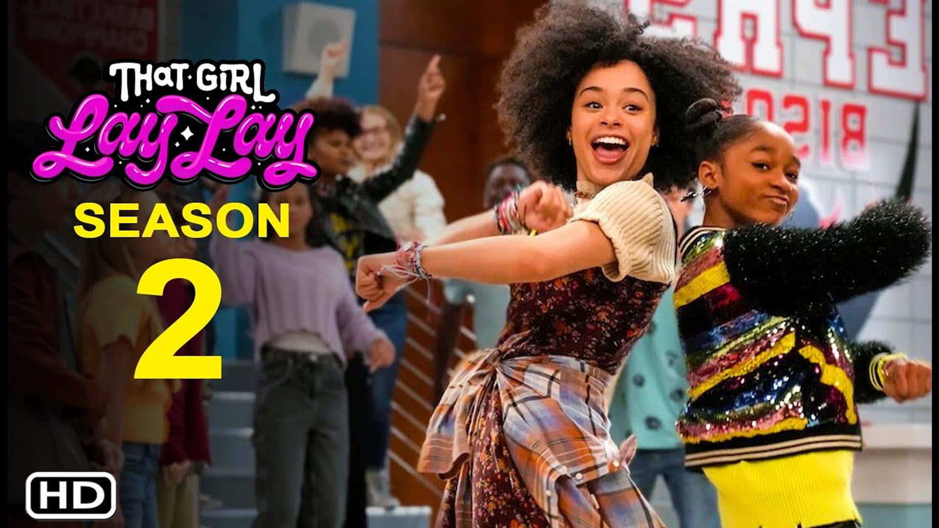 Grooving To The Beat Of That Girl Lay Lay Background