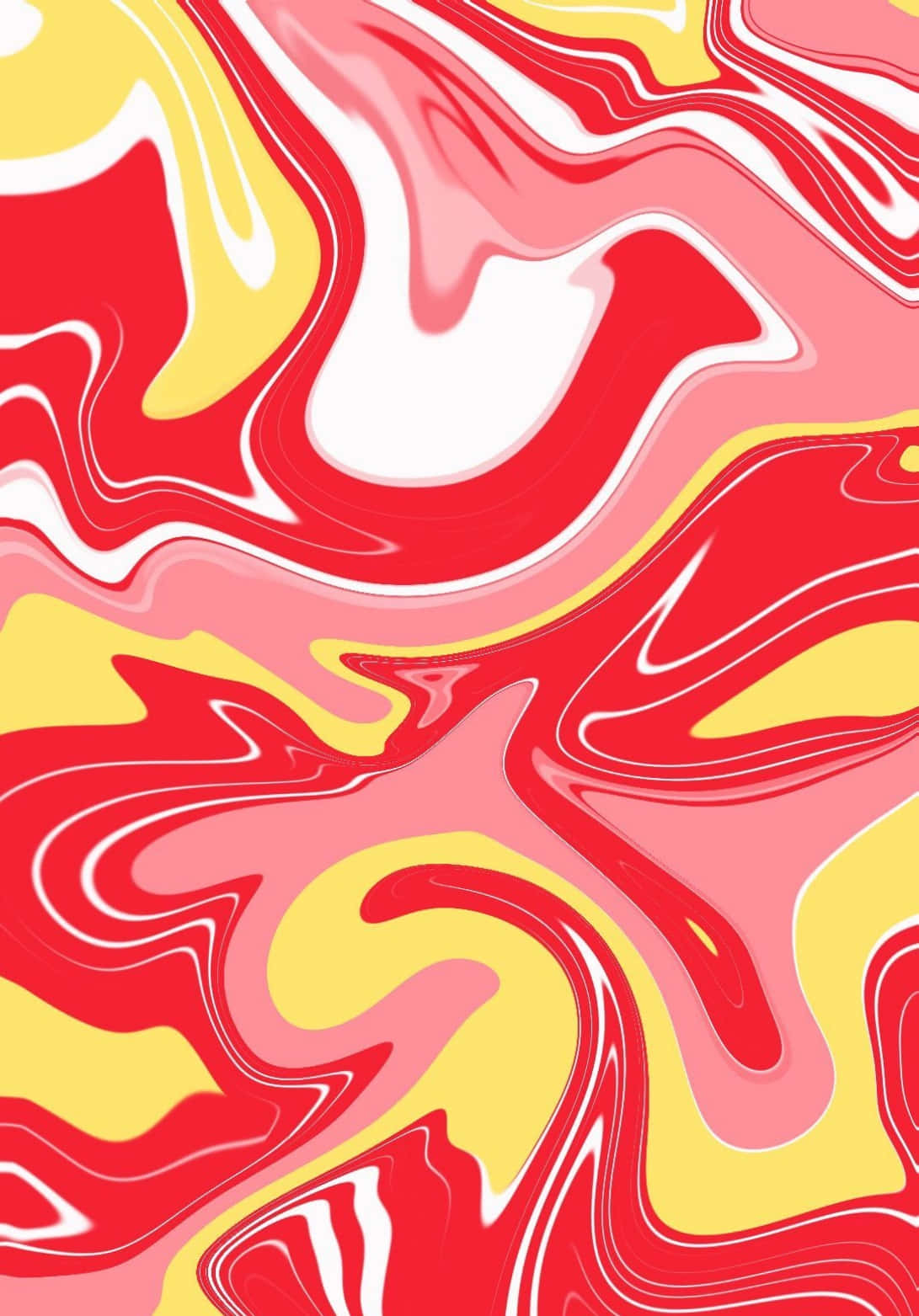 Groovy Retro Paint Background