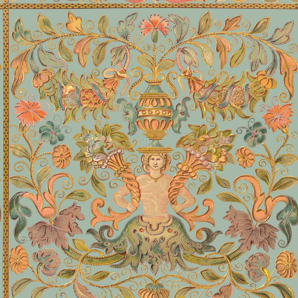 Grotesque Pattern Background