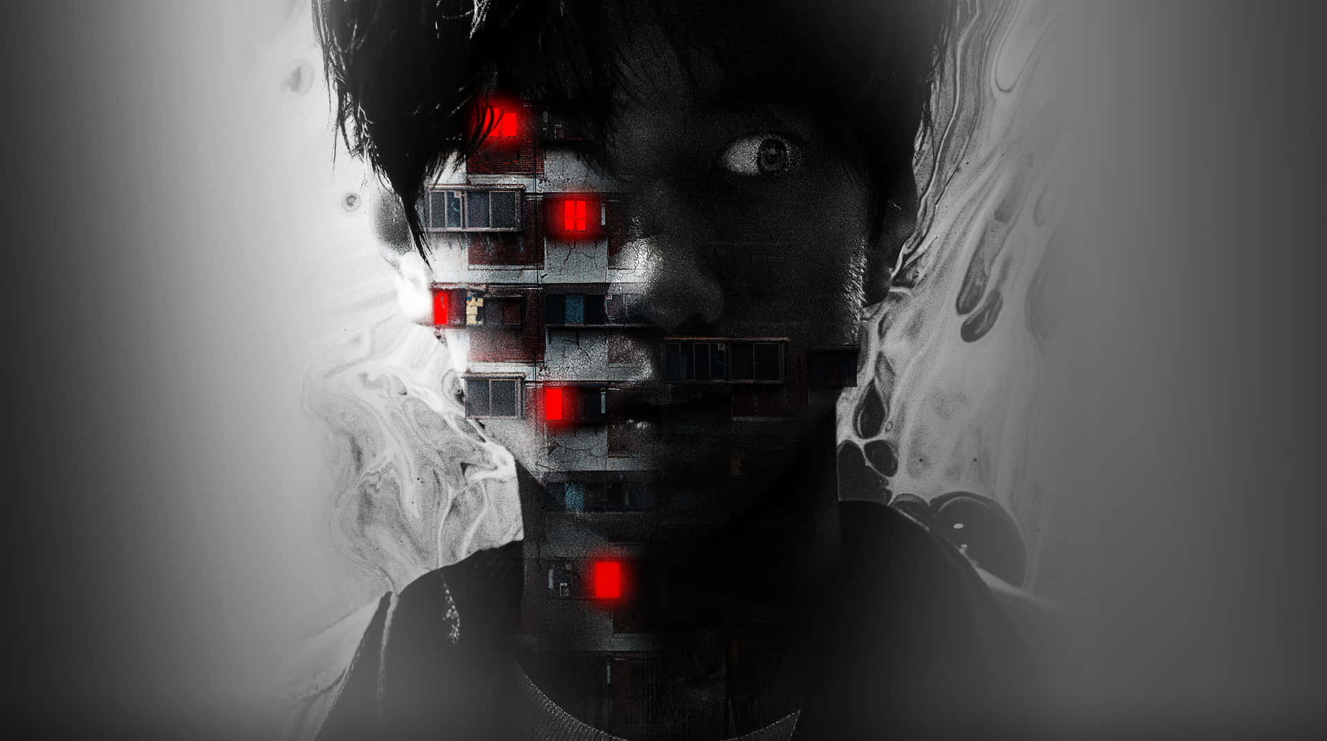 Grotesque Portrait [wallpaper] Background