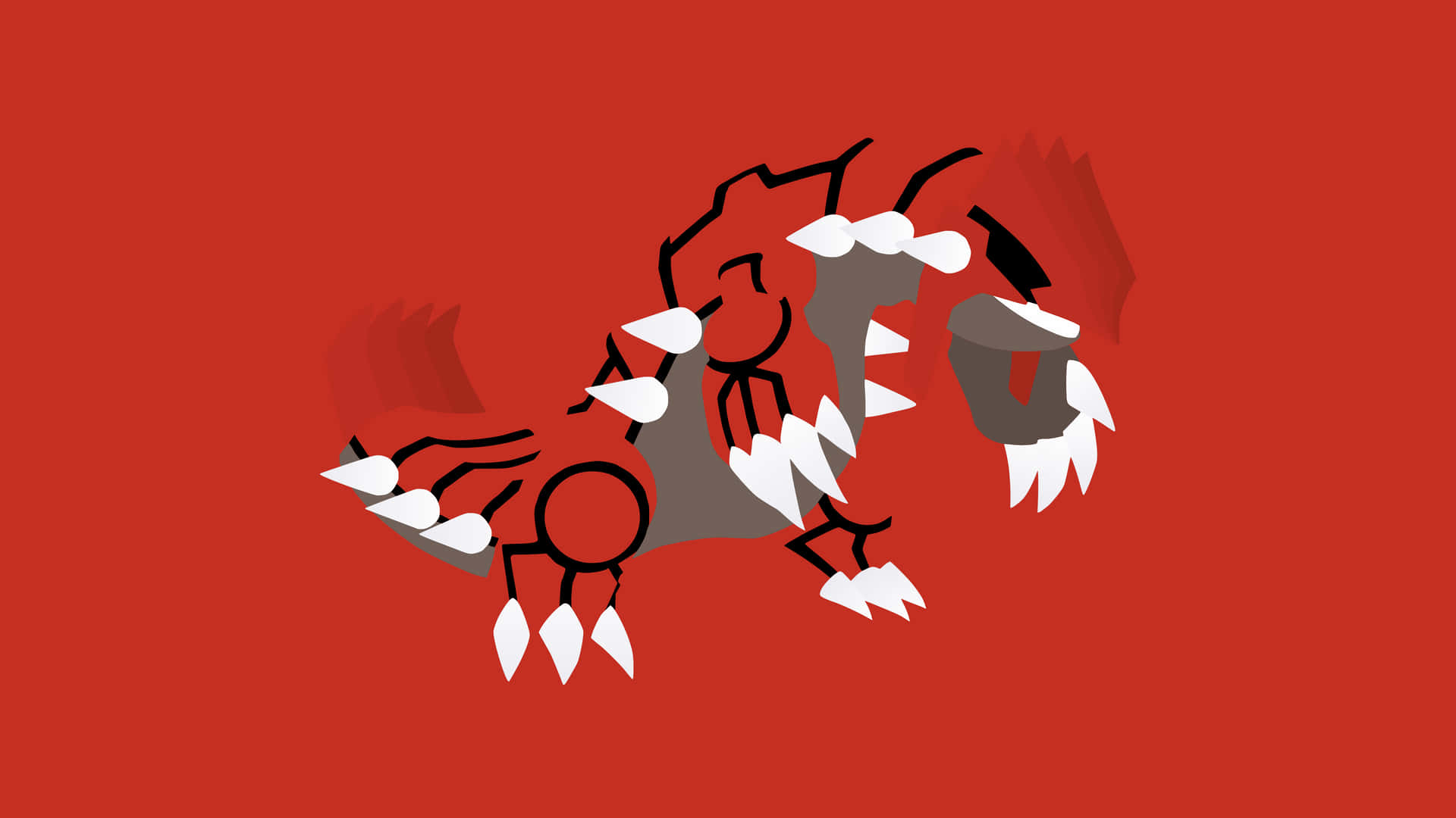 Groudon Drawing Background