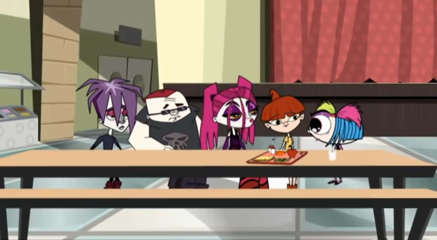 Growing Up Creepie Lunch Background