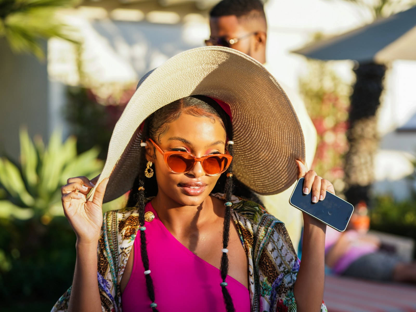 Grown Ish Yara Shahidi Beach Outfit Scene Background