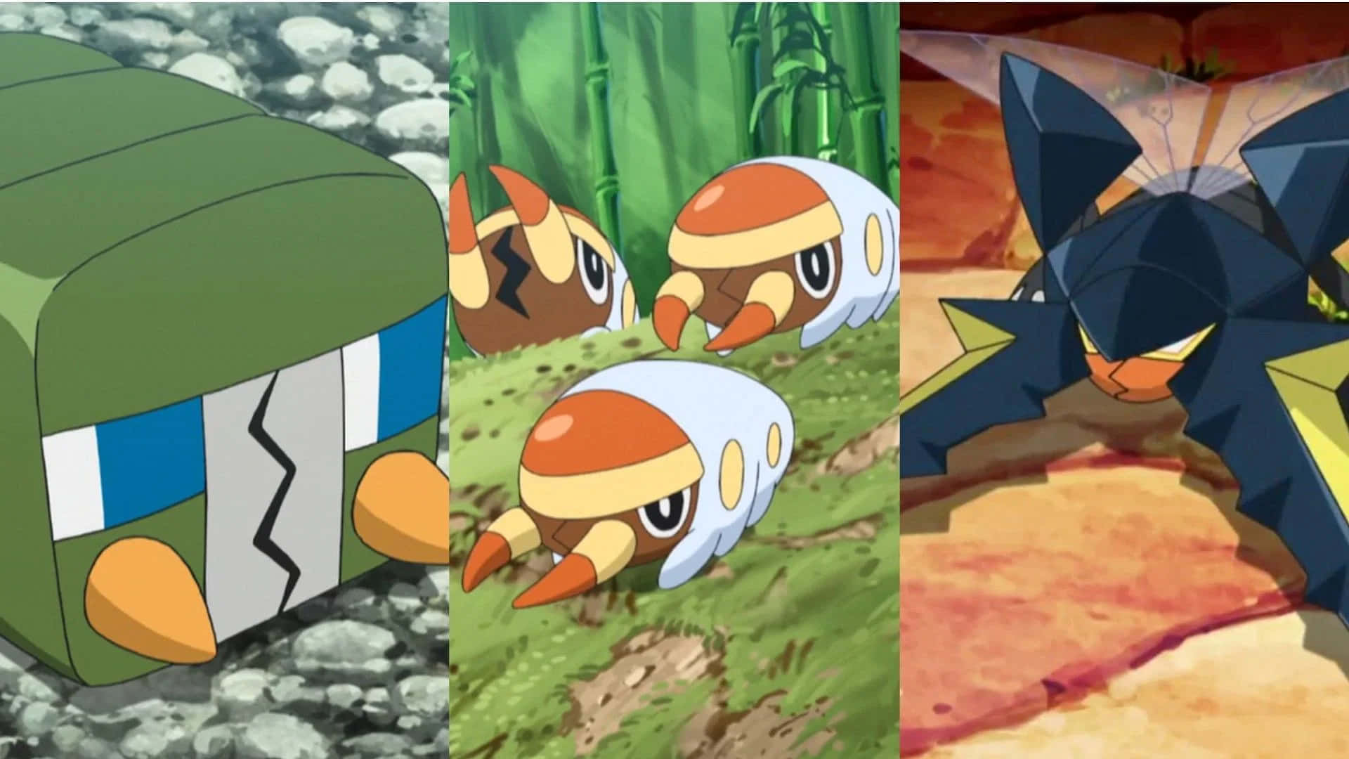 Grubbin Evolution Sequence Background