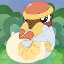 Grubbin Pokemon Cartoon Background