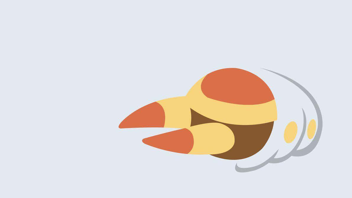 Grubbin Pokemon Illustration Background