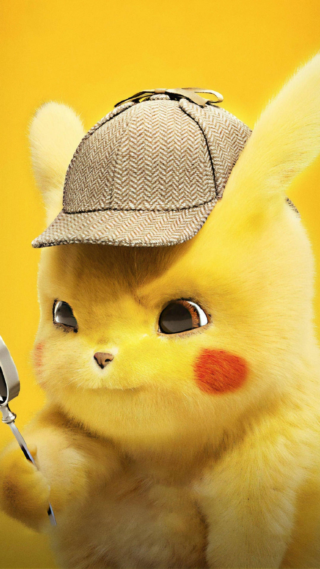 Grumpy Detective Pikachu Background