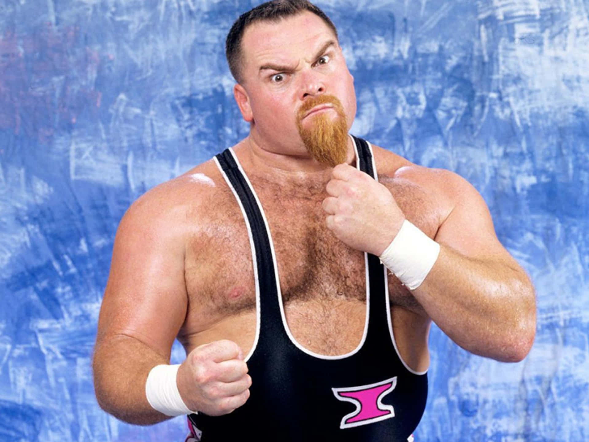 Grumpy Face Jim Neidhart Background