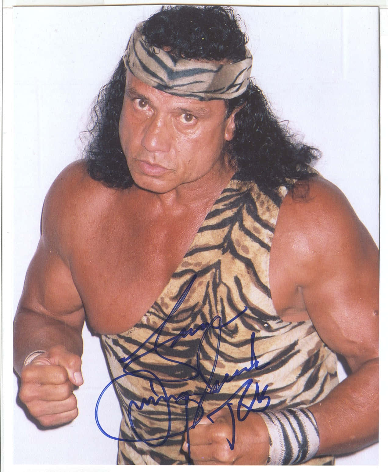 Grumpy Wrestler Jimmy Snuka Background