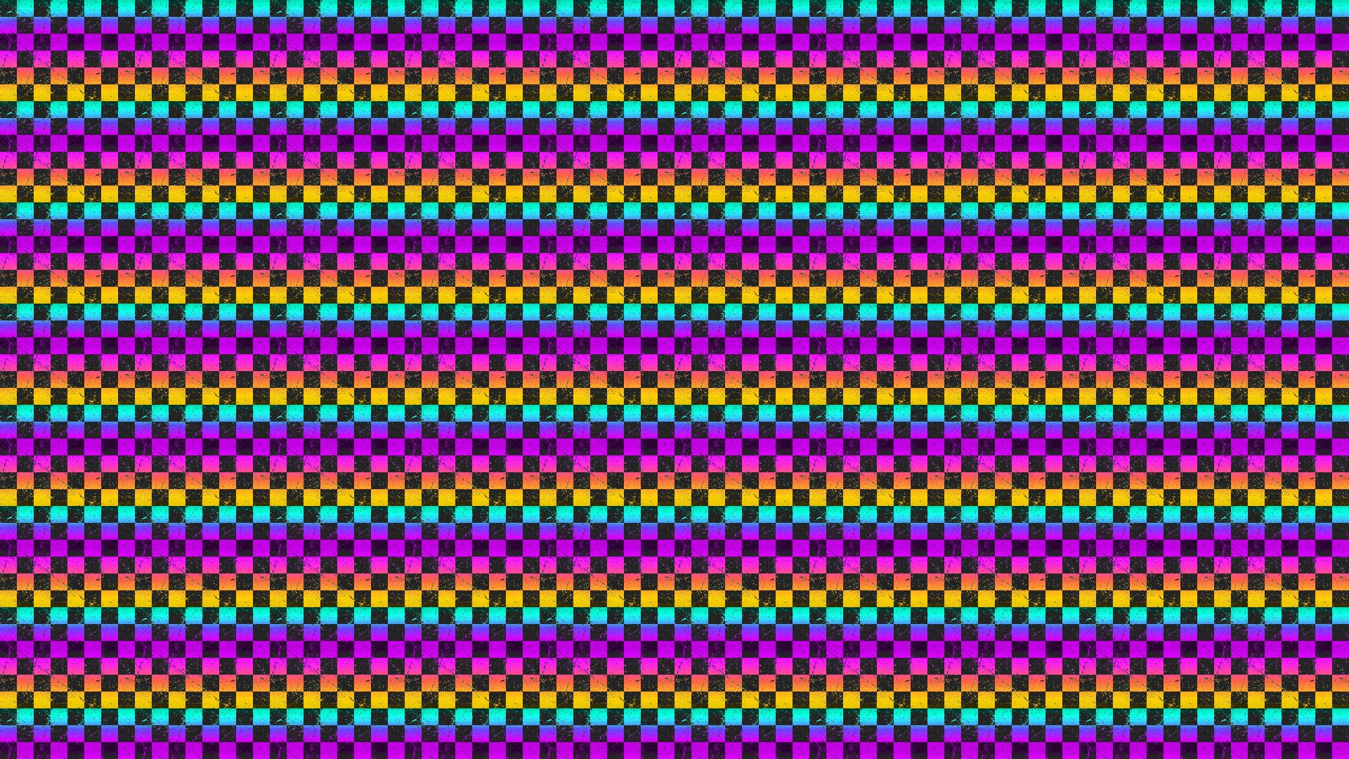 Grunge Aesthetic Tiny Checkered Pattern Background