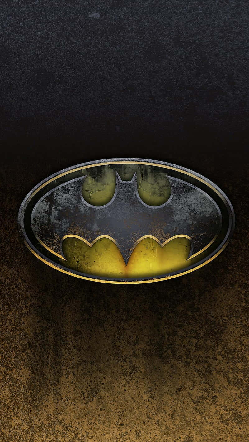 Grunge_ Batman_ Symbol_i Phone_ Wallpaper Background