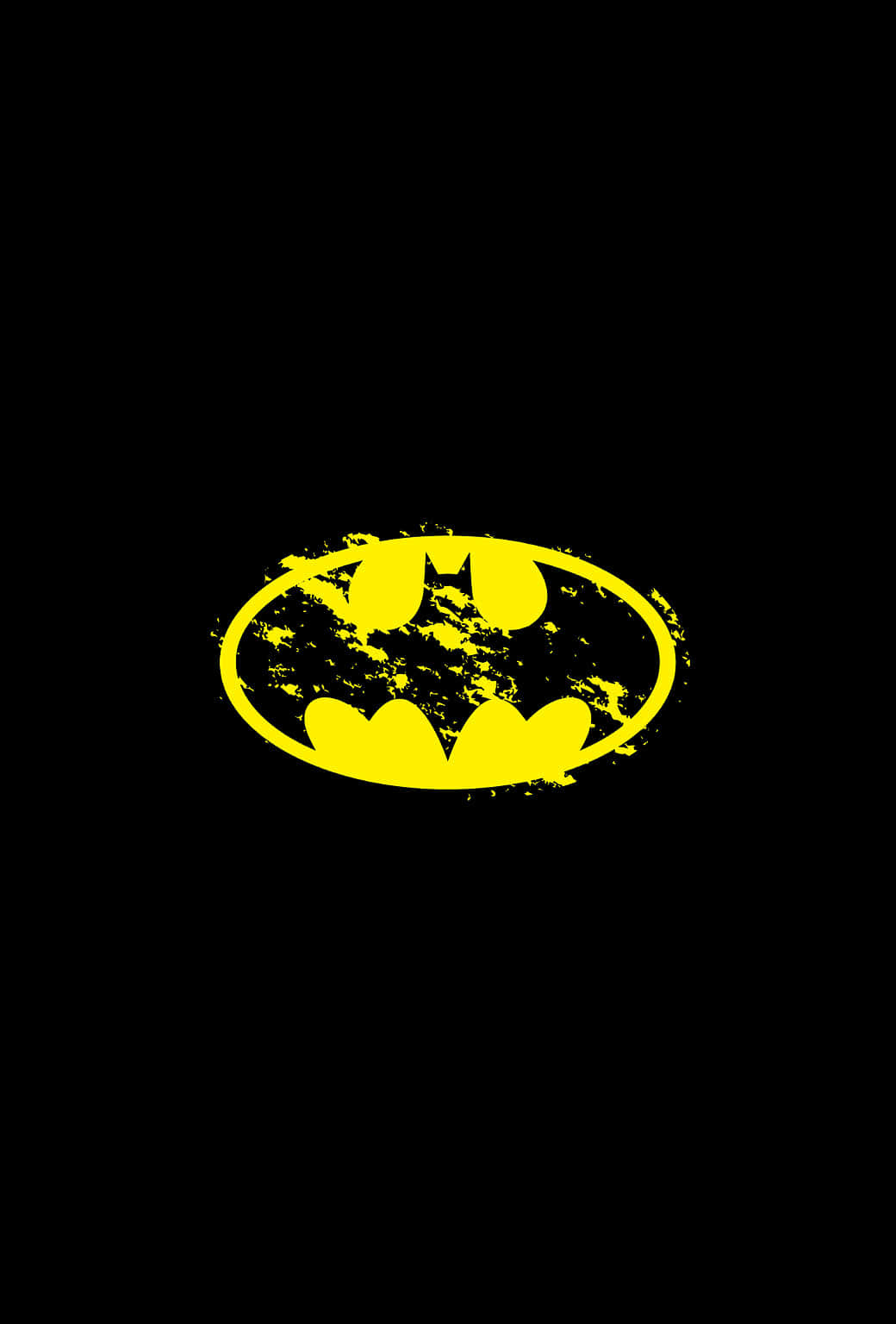 Grunge_ Batman_ Symbol_on_ Black_ Background Background