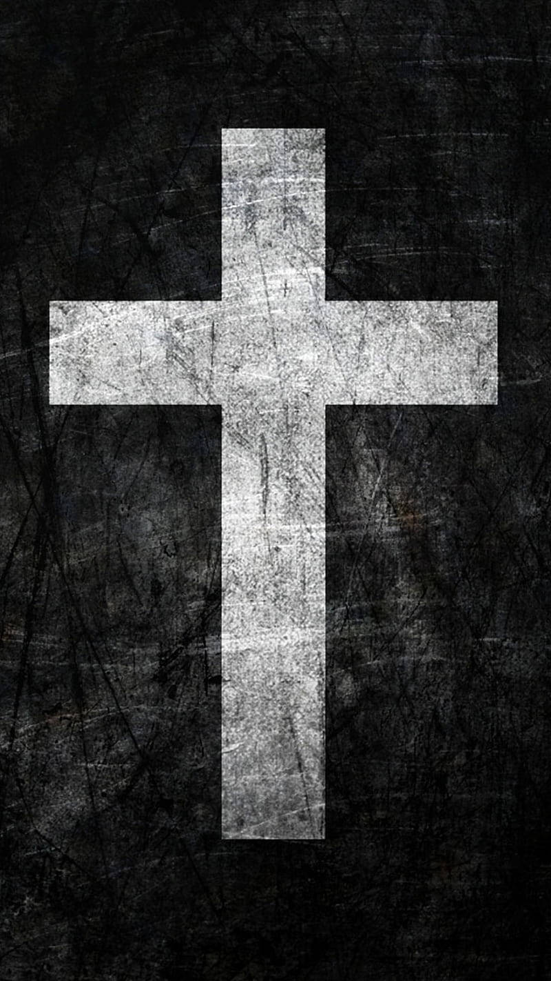 Grunge Christian Cross Wallpaper