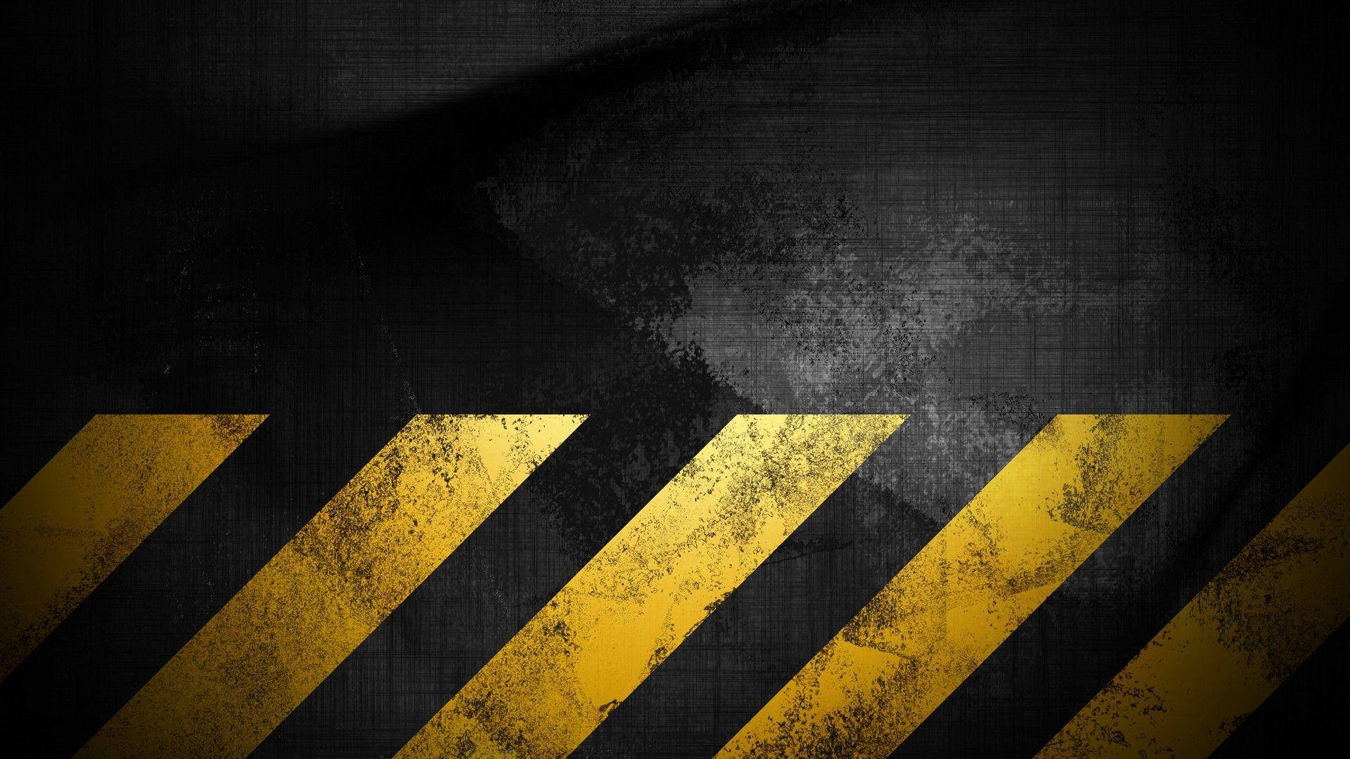 Grunge Danger For Construction Background