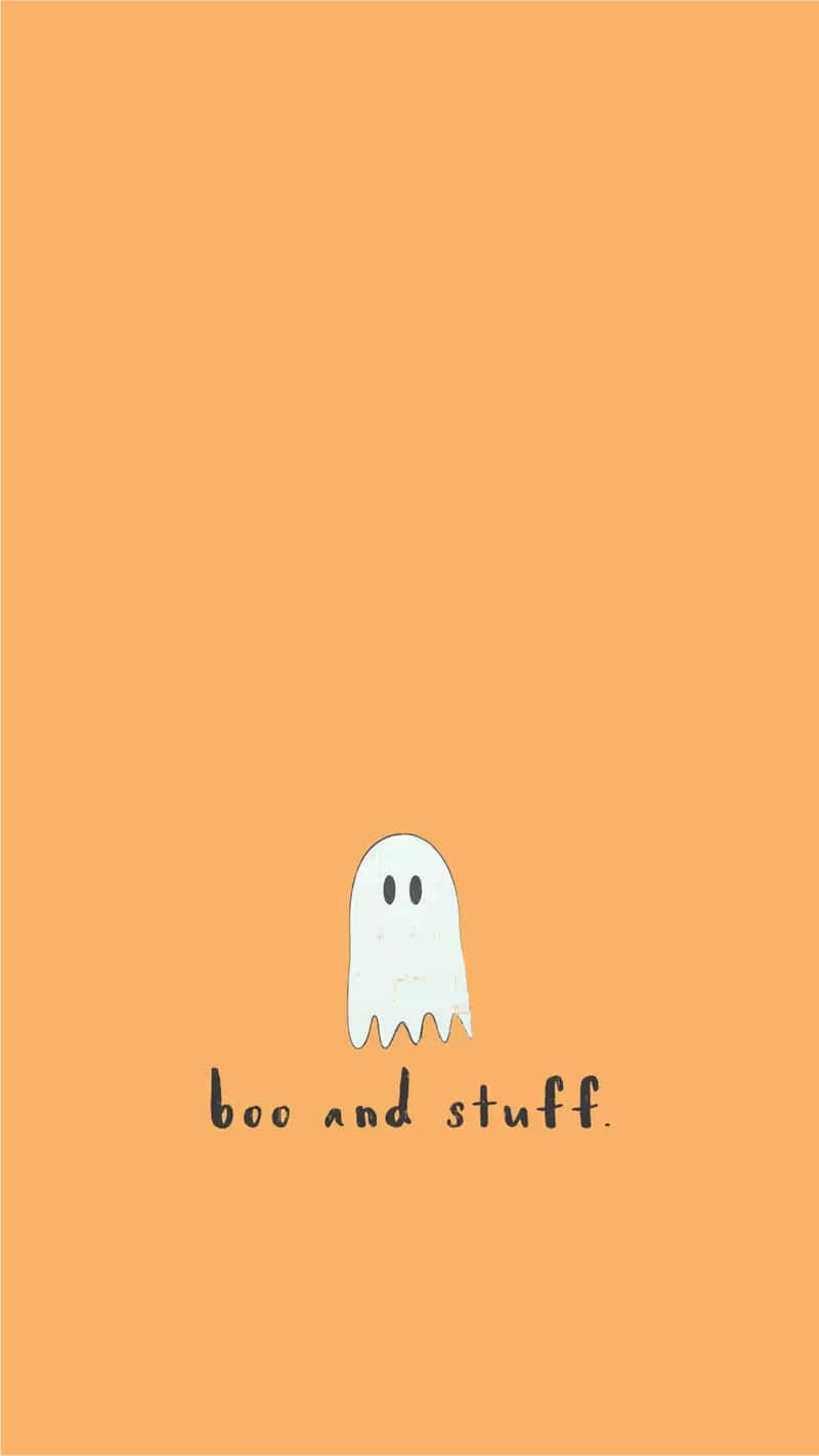 Grunge Halloween Ghost Booand Stuff Background