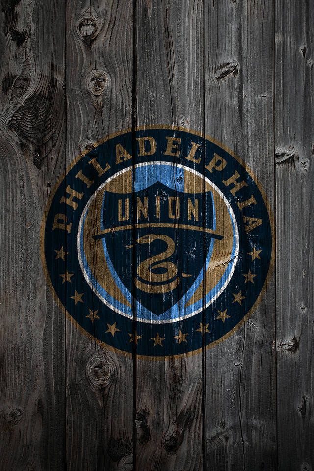 Grunge Look Soccer Logo Philadelphia Union