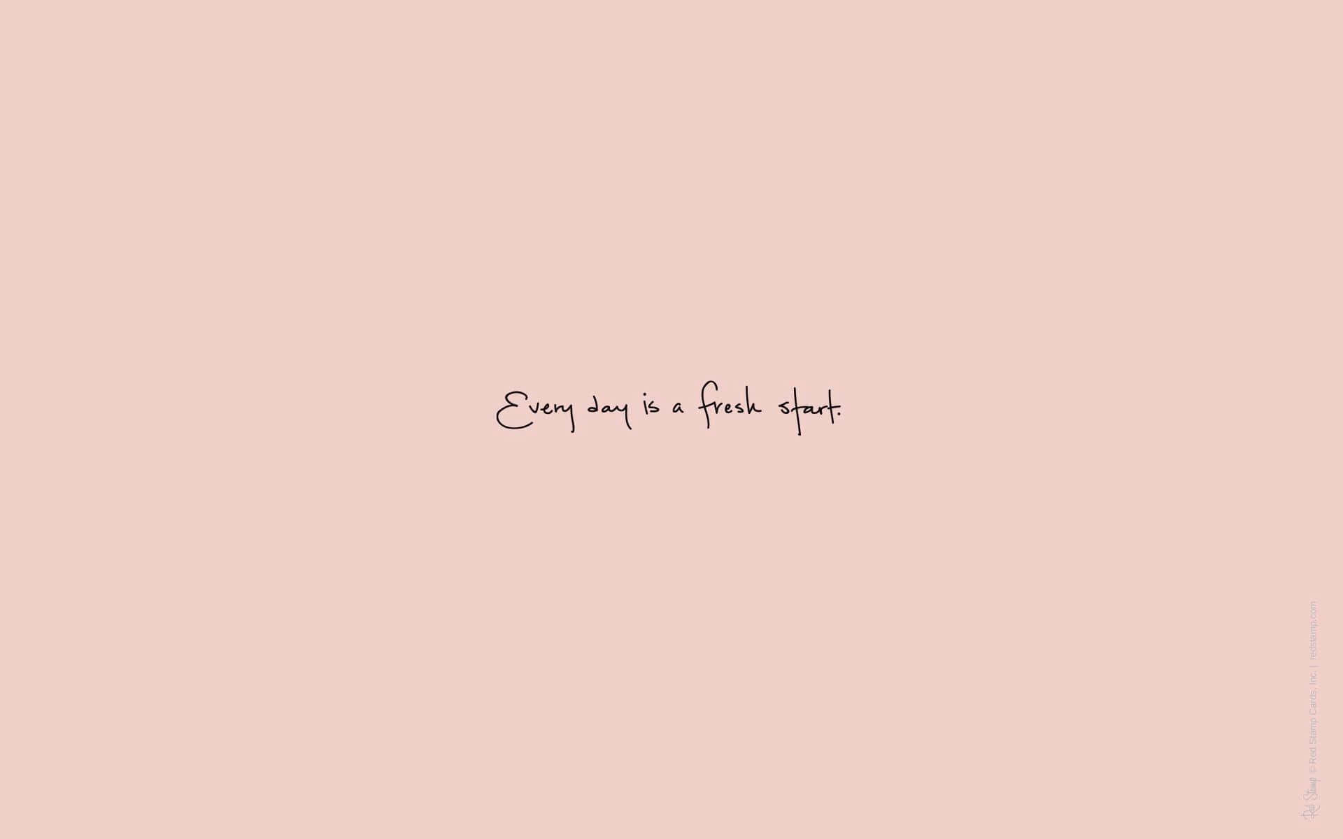 Grunge Pink Aesthetic Laptop Motivational Quote Background