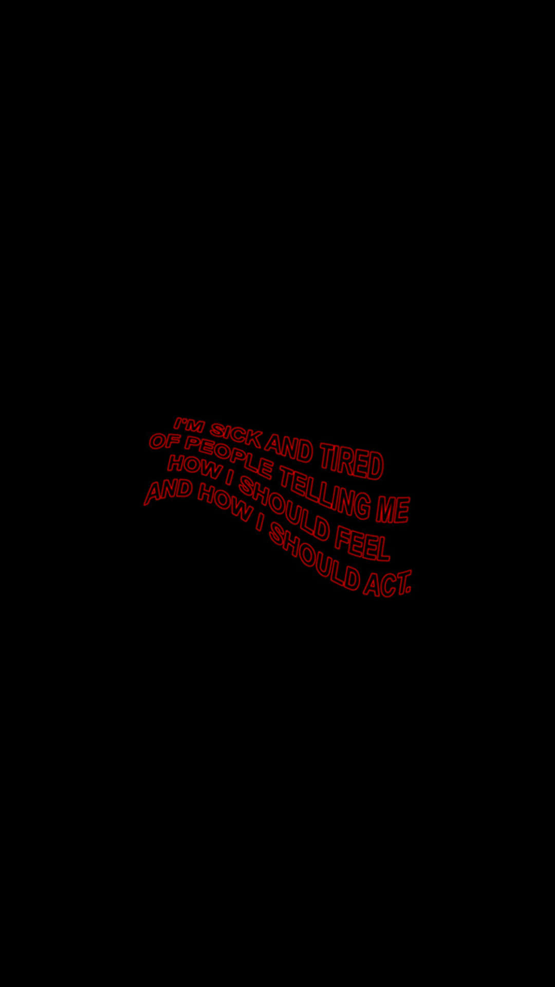 Grunge Tumblr Aesthetic Typography Background