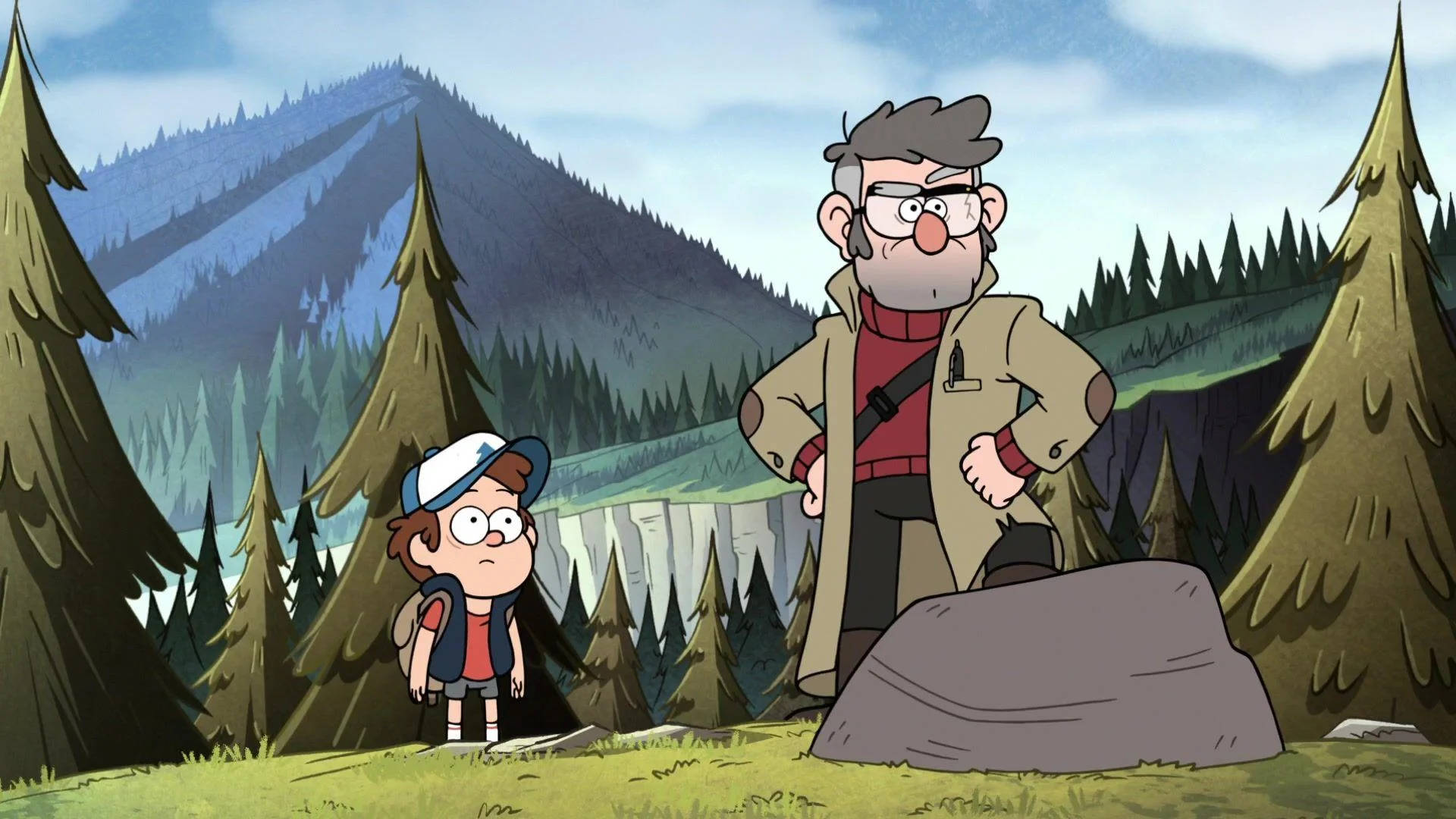 Grunkle Stan And Kid