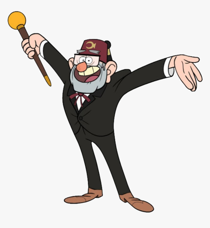 Grunkle Stan In White