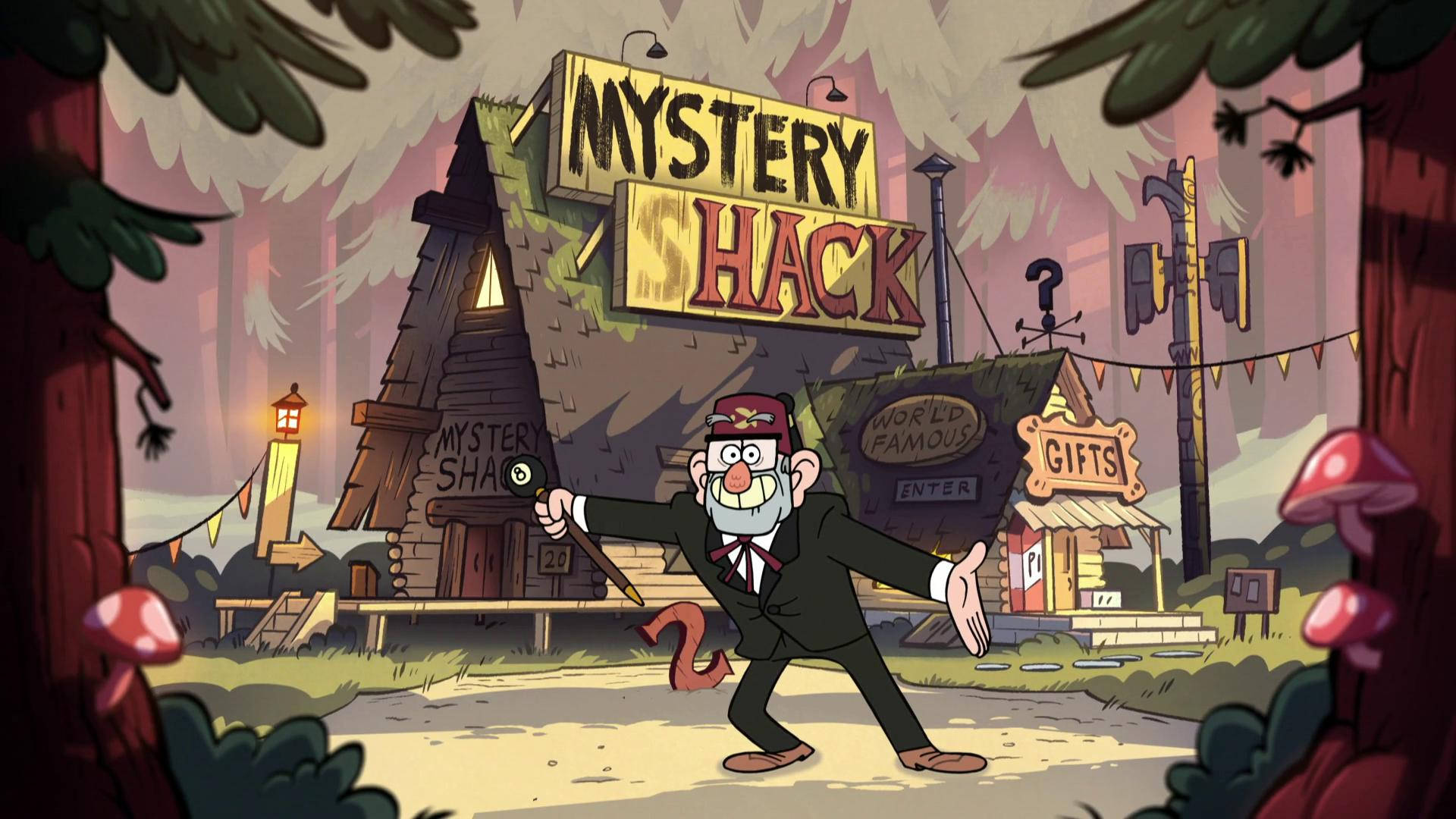 Grunkle Stan Mystery Shack Background