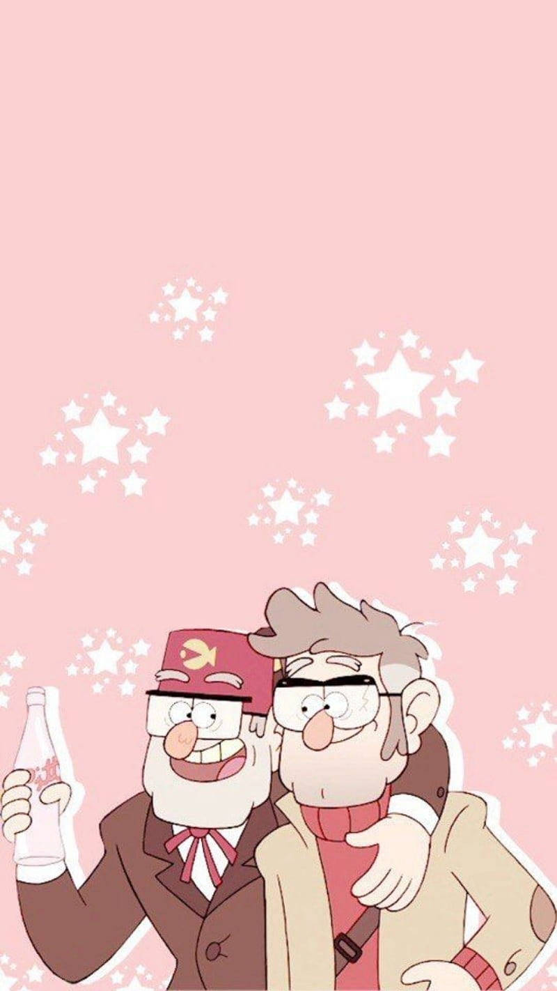 Grunkle Stan With Brother Background