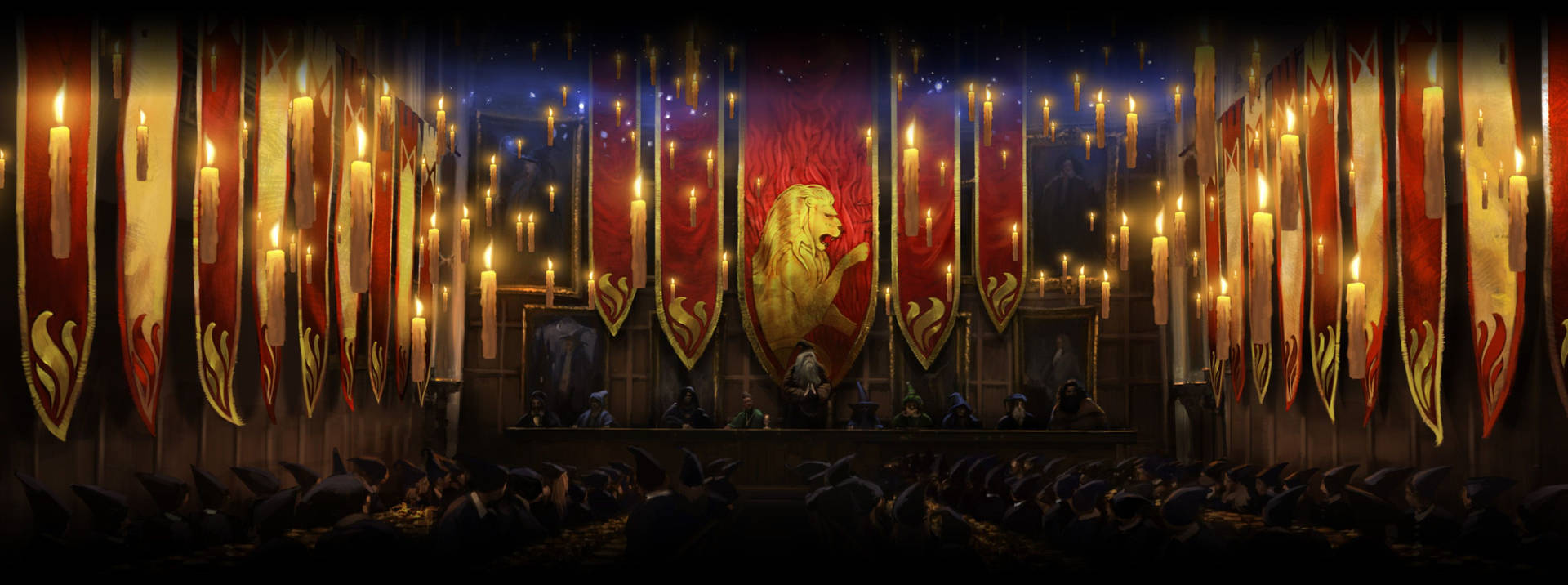 Gryffindor House Common Room Background