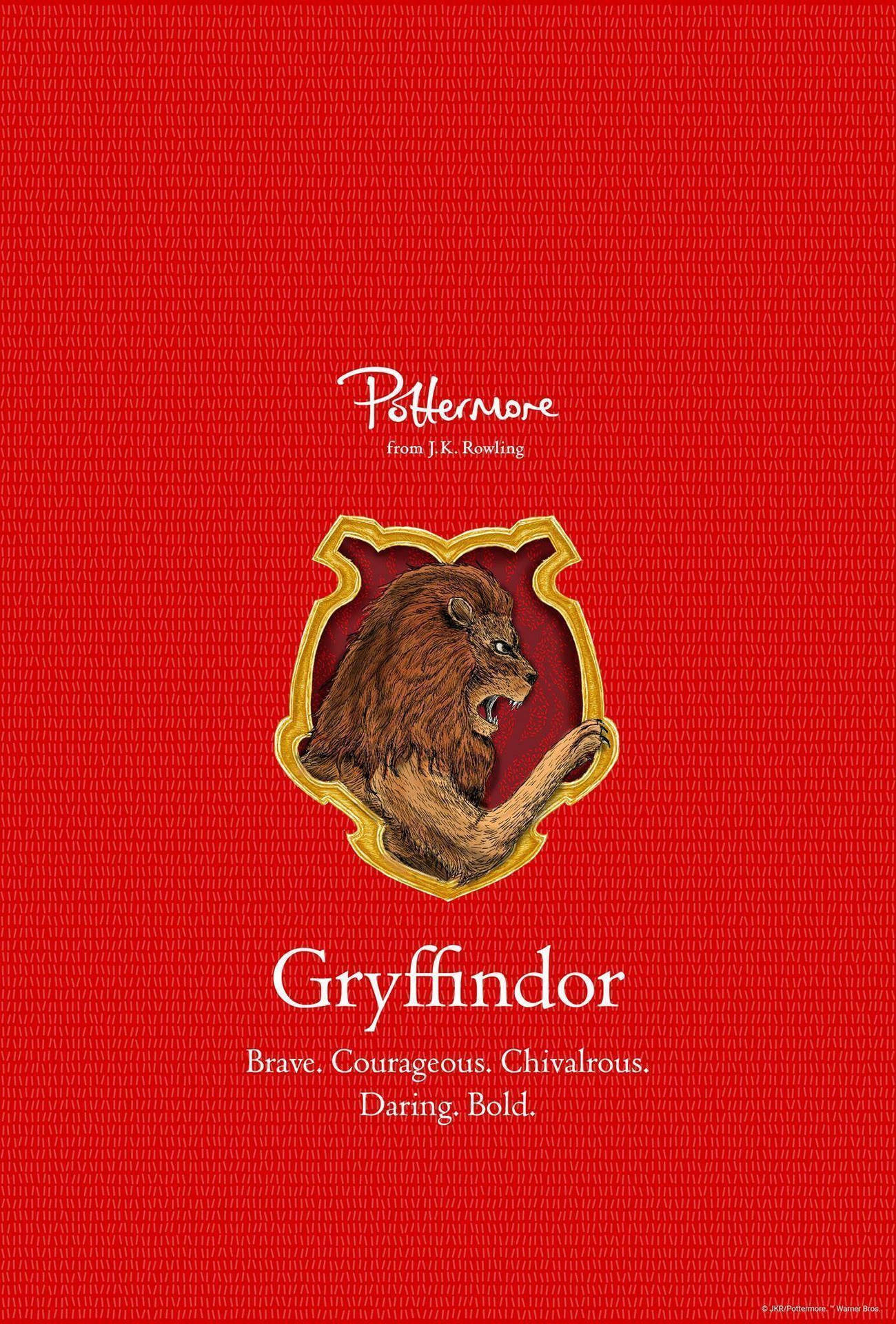 Gryffindor House Crest Pottermore Background
