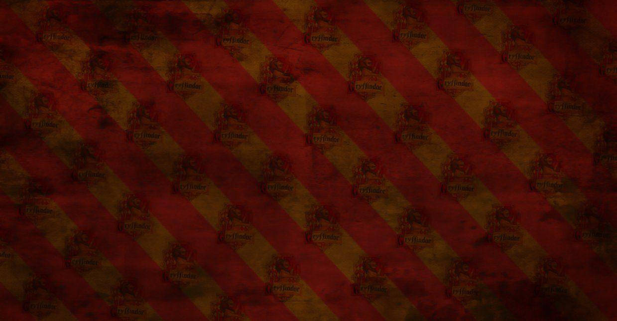 Gryffindor House Pattern Wallpaper Background