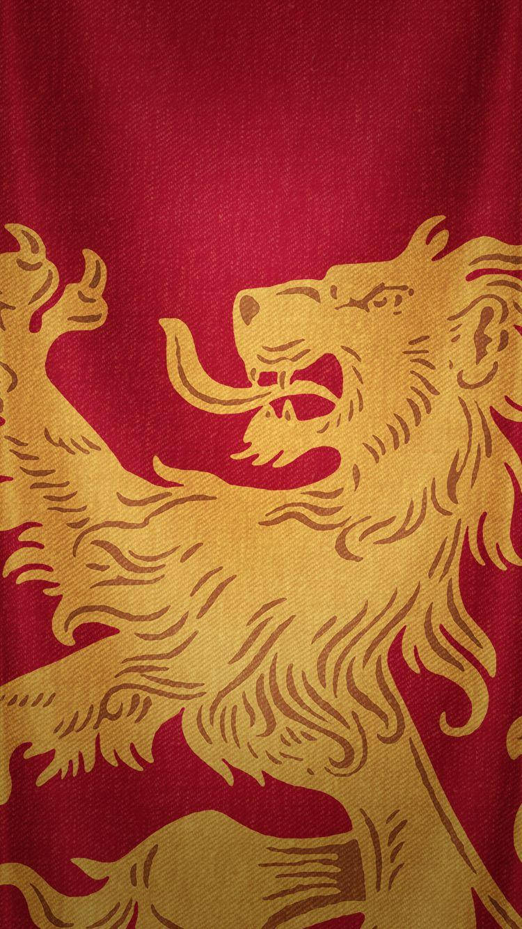 Gryffindor Lion Banner Background