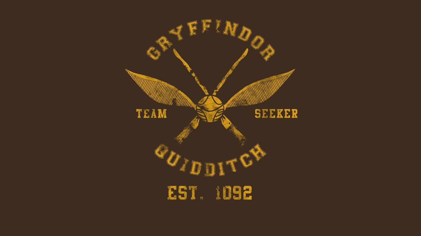 Gryffindor Quidditch Team Seeker Shirt Design Background