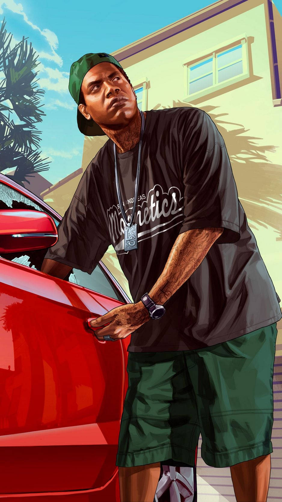 Gta 5 Iphone Franklin Clinton Background