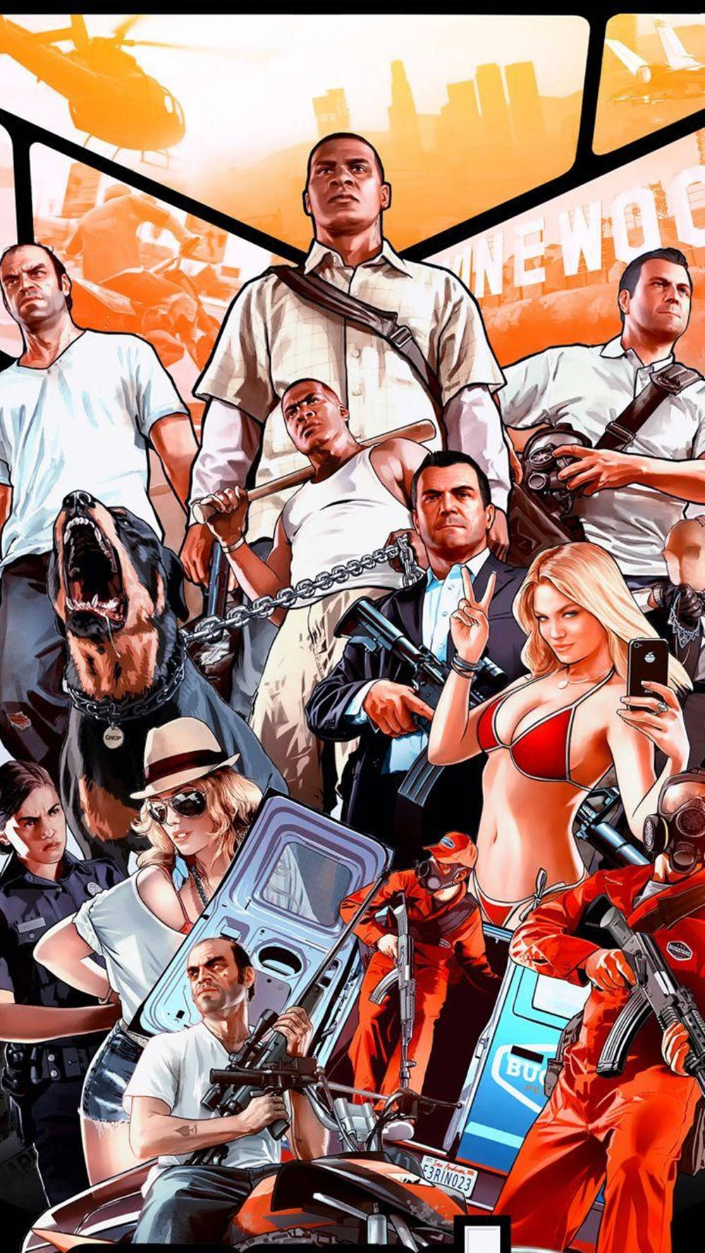 Gta 5 Phone Gangster Squad Background