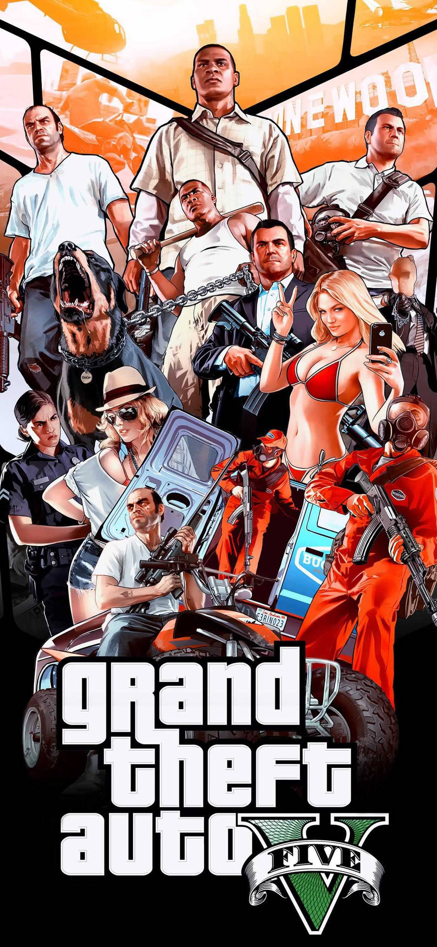 Gta 5 Poster Collage