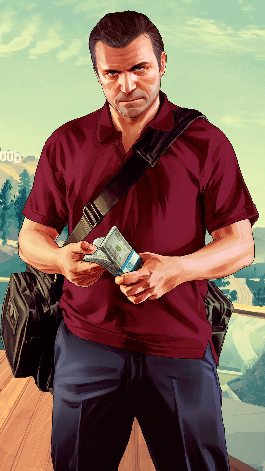 Gta Iphone Michael Townley Background