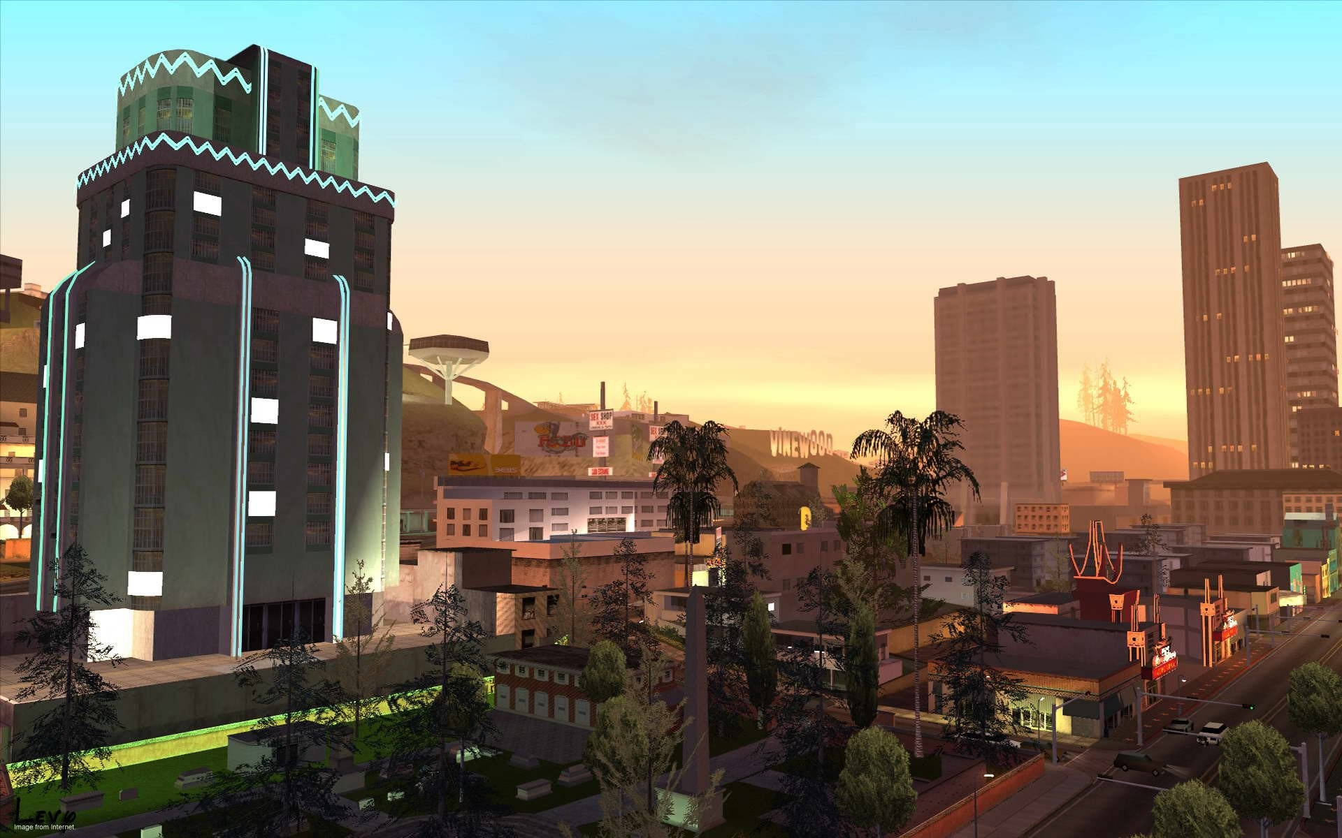 Gta Sa 4k City View Background