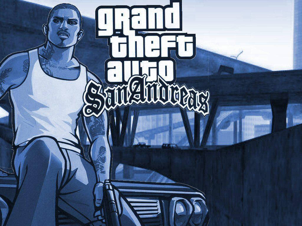 Gta San Andreas Black And White Background