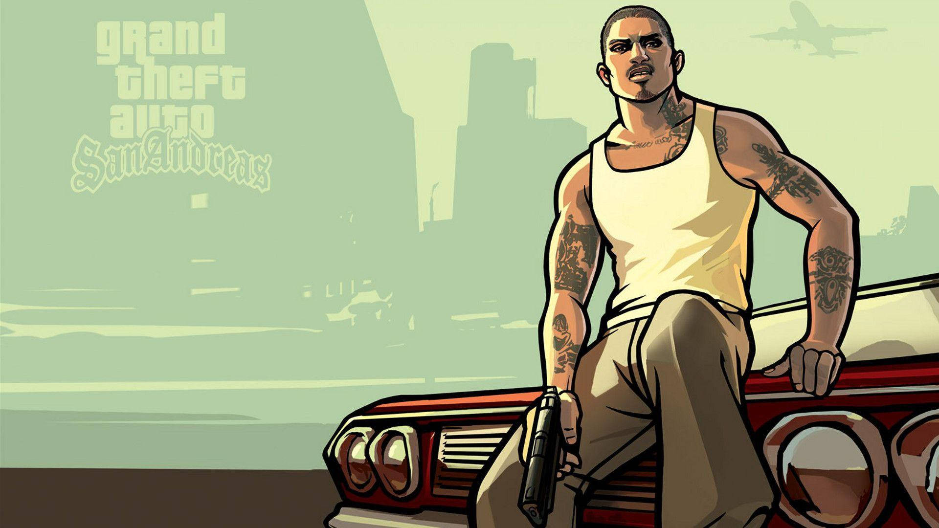 Gta San Andreas Cool Man Background