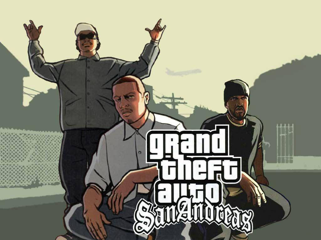 Gta San Andreas Three Men Background