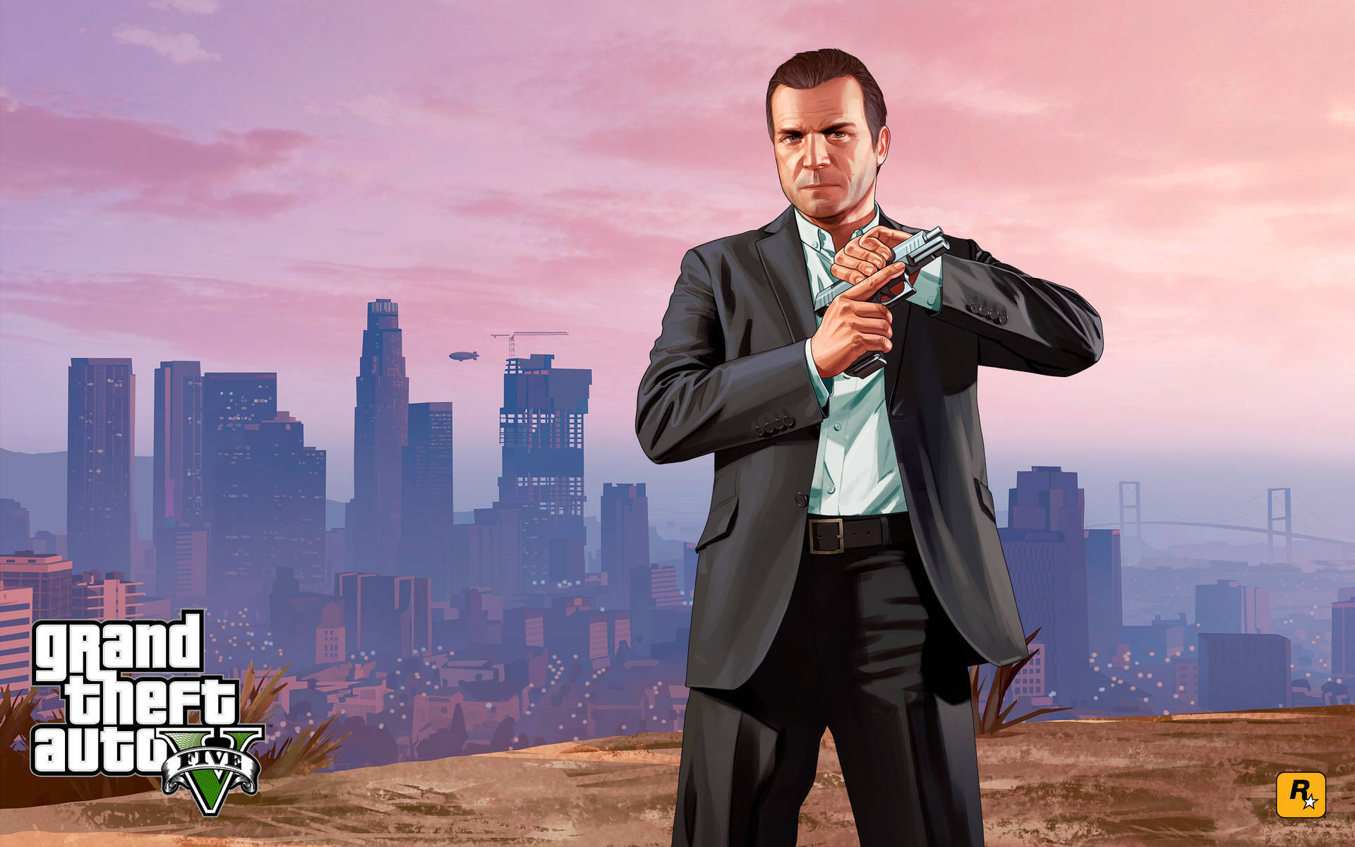 Gta V Protagonist Michael De Santa Background