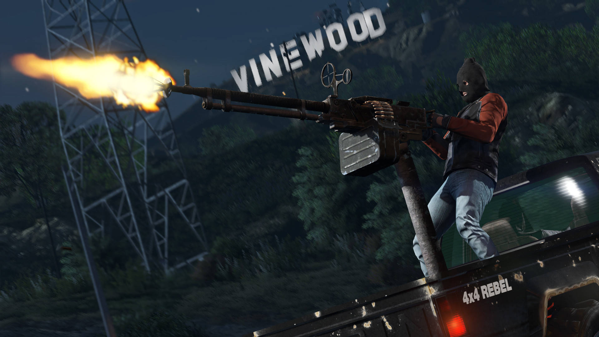 Gta V Vinewood Background